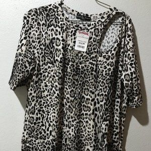 Ladies Lepoard top